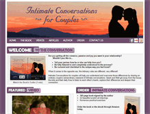 Tablet Screenshot of intimateconversations.com